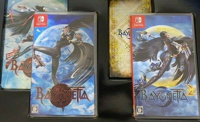 Nintendo Switch BAYONETTA NON STOP CLIMAX EDITION Software 1 & 2 Japanese  Game