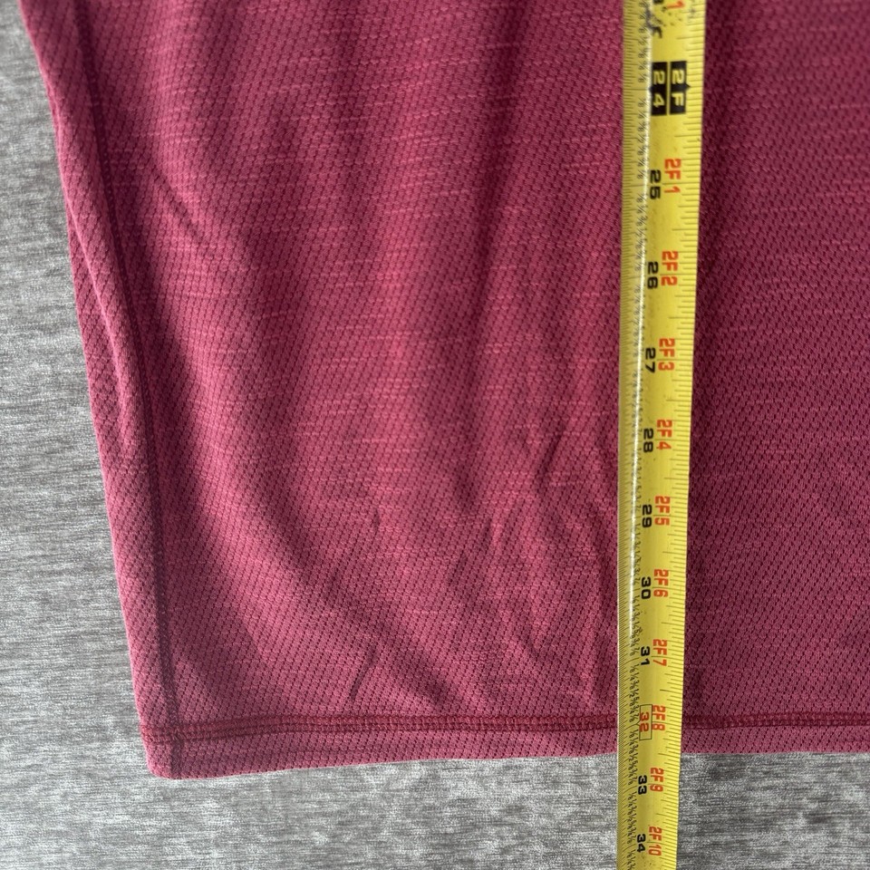 Tommy Bahama Flip Sky Tee Shirt Men’s 2XL Reversible Red Rhumba Island