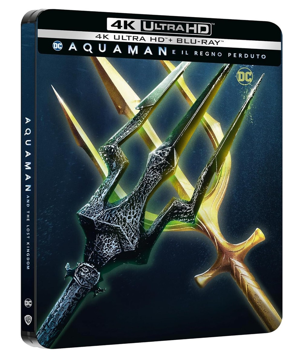 Aquaman and the Lost Kingdom (4K UHD Blu-ray Steelbook) COVER B