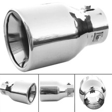 Auspuffblende Endrohr Edelstahl Für Skoda Octavia Fabia Yeti Superb Rapid Karoq