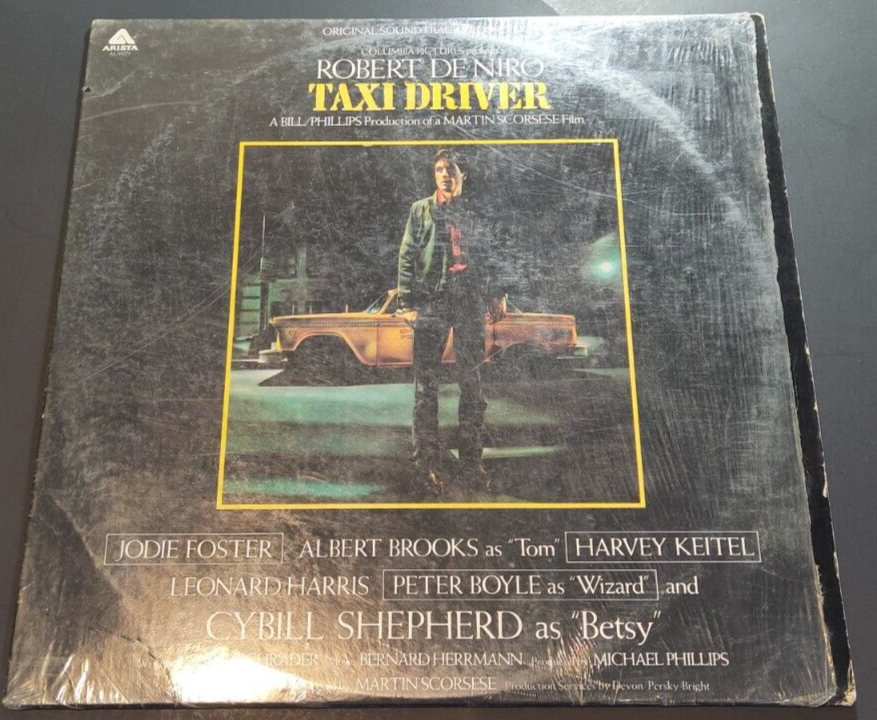 Taxi Driver - Original Soundtrack 1976 Vinyl LP Robert DeNiro