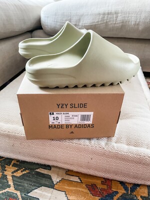 US Size 10 Adidas Yeezy Slide Resin 2022 FZ5904 NEW! Ships