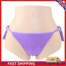 For Crossdresser Silicone Panty Fake Vagina Panties Thicken Hip Shaping Pants UK