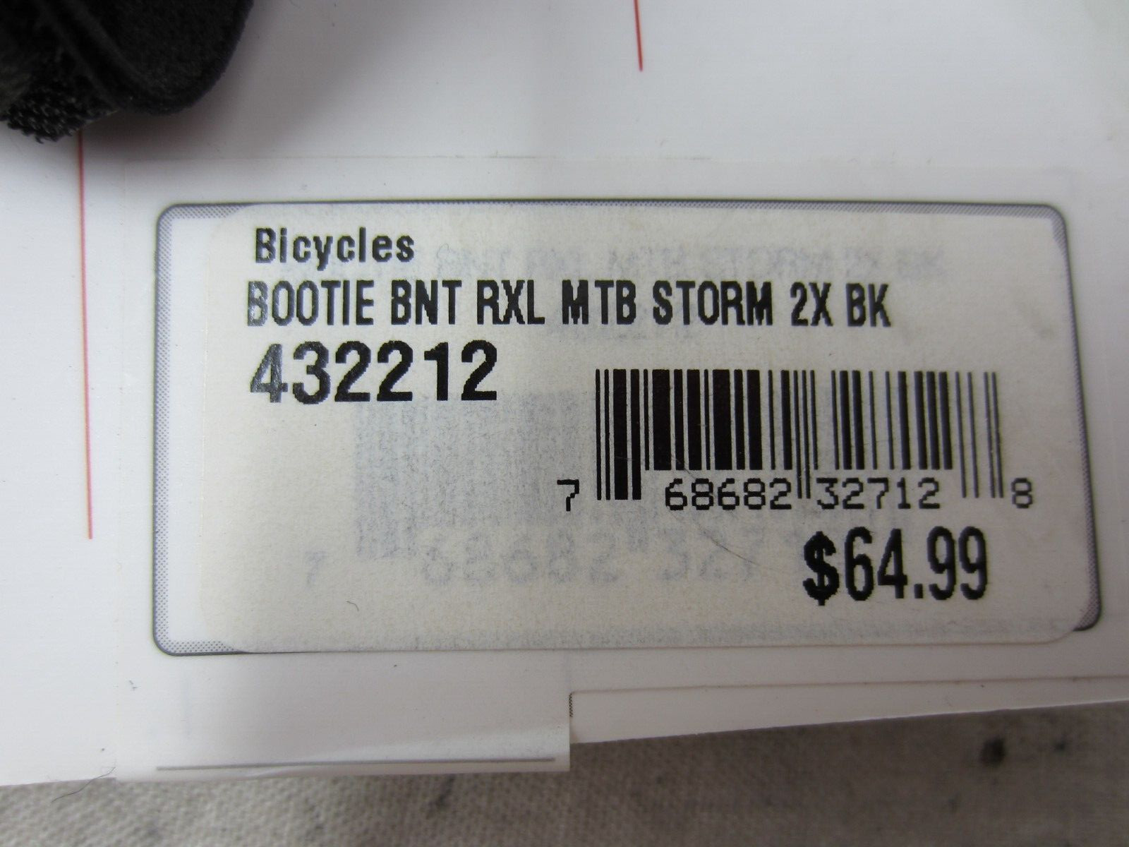 NEW Bontrager 2XL RXL Stormshell MTB Mountain Bike Waterproof Cycling Shoe Cover