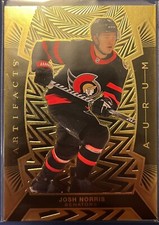 2021-22 Upper Deck Artifacts Hockey Josh Norris AURUM UNSCRATCHED A-23