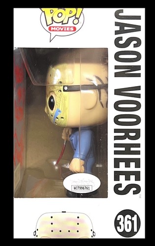 ARI LEHMAN AKA JASON VOORHEES FRIDAY THE 13TH HAND SIGNED FUNKO POP #361 JSA COA - Picture 2 of 5