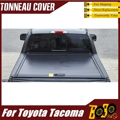 5ft Hard Roll-Up Truck Bed Tonneau Cover Waterproof For 2016-2025 Toyota Tacoma