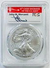 2016-(S) $1 Silver Eagle PCGS MS70 30th Anniversary Struck at SF Mercanti