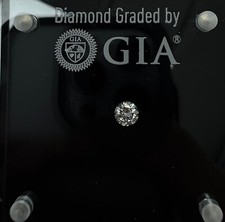 0.49 carat Natural Diamond | GIA certified | Shape - Round | Color- F | SI1 1426.53 per carat
