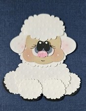 Farm Lamb. Scrapbook, Card Making Paper Piecing