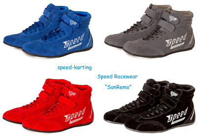 Kartschuhe San Remo - Speed Racewear Kart Schuhe - Motorsport Schuhe Gr: 25 - 49