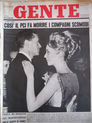 GENTE n�4 1962  Paola di Liegi Frank Sinatra Elsa Martinelli   [C91]