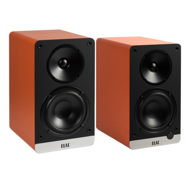 ELAC Debut ConneX DCB41-OR Powered Bookshelf Speakers with