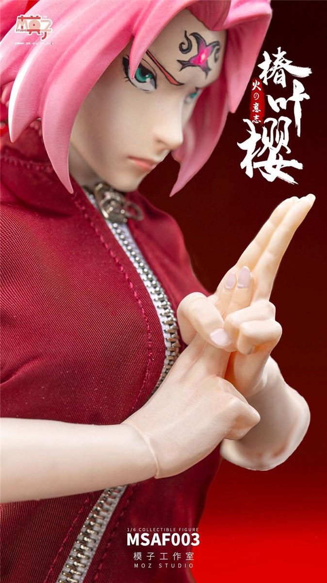 MOZ STUDIO 1/6 Sakura 火の意志 未開封新品 Moz Studio 1/6 MSAF003 Medical Ninja Naruto Sakura - Gundamit