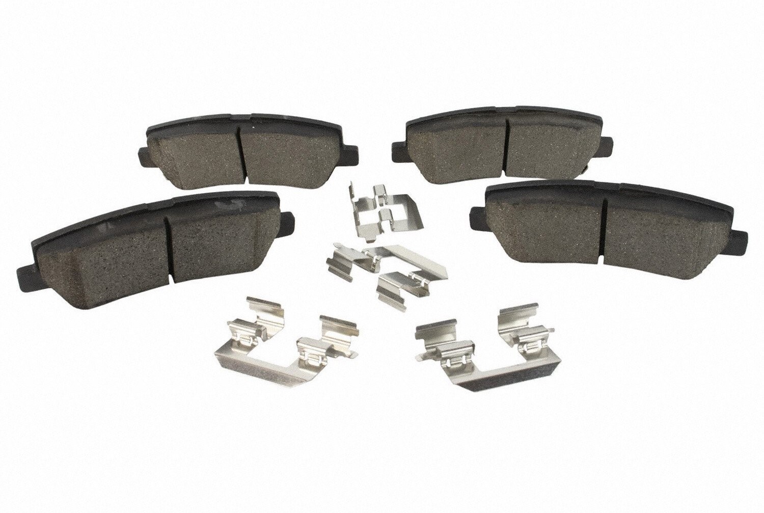Disc Brake Pad Set-Pads - Standard Premium - Integrally Molded 
