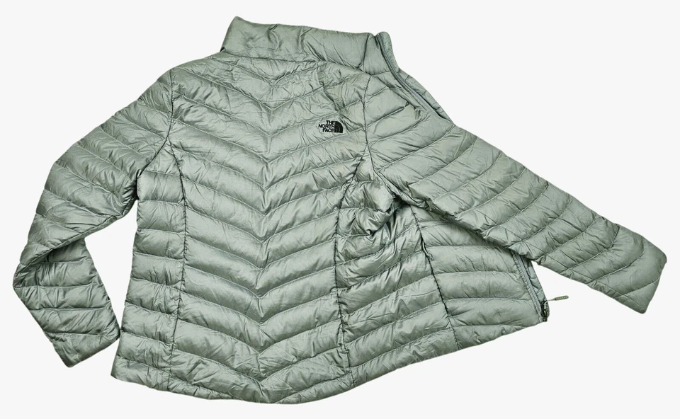 LO ÚLTIMO Chaqueta Para Mujer THE NORTH FACE 800 Delgada DEPORTES JOGG DOWN PUFFER GRIS PLATA S Foto 4 de 4
