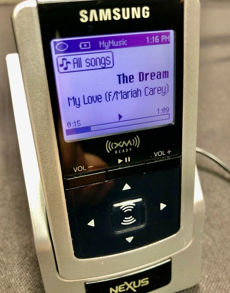 Samsung Nexus 25 Satellite Radio YP-X5X 带底座和电源 — 第 4/4 张图片