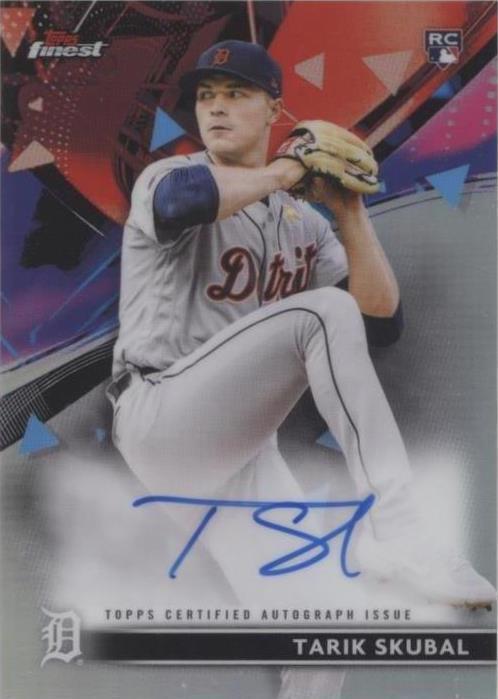 2021 Topps Finest - Tarik Skubal #FA-TSK for sale | eBay
