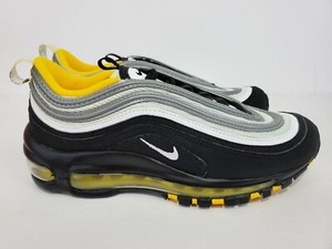 NIke Air Max 97 (GS) Amarillo Black White Running Shoes 921522-005 Youth Size 4Y | eBay