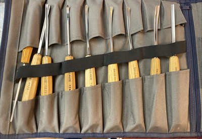 9-pc Pfeil Swiss Made Woodworking Carving Tool Set