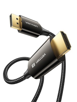 DisplayPort to HDMI 8K Cable (8K60Hz, 4K144Hz, 2K165Hz) 6FT DP 1.4 to HDMI 2....
