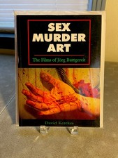 RARE Sex Murder Art: the Films of Jorg Buttgereit Book by David Kerekes