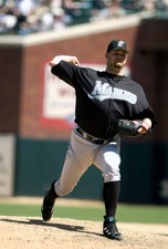 Brad Penny Florida Marlins lanza contra los Gigantes de San Francisco duri- Foto antigua 1