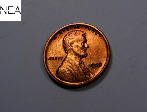 1923-S Lincoln Wheat Penny Cent ~ Choice BU Red ~ ZW941
