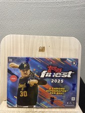 2025 Topps Finest MLB Baseball Hobby Box Sealed New