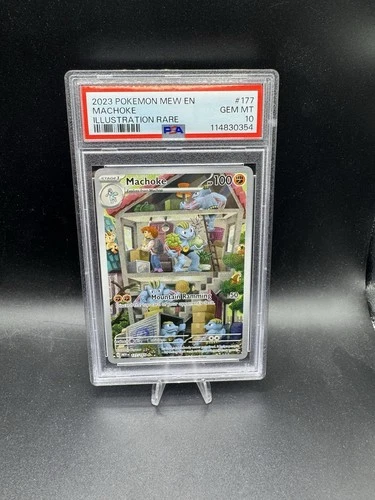 PSA 10 Machoke 177/165  Scarlet & Violet 151 2023 Pokemon