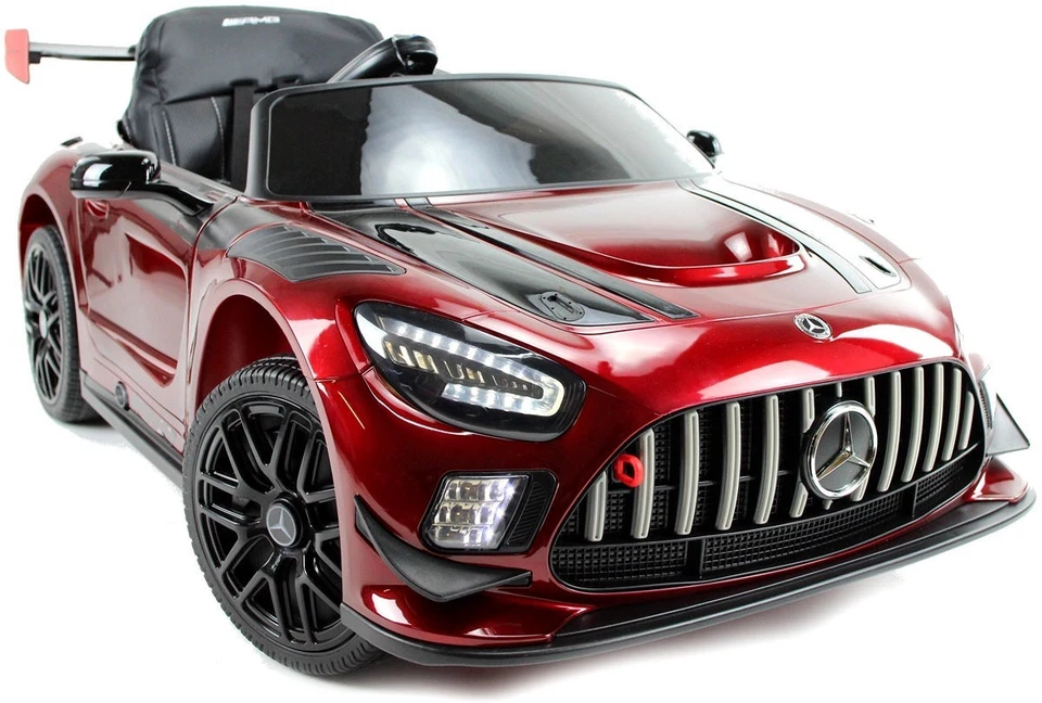 Mercedes GT3 4x4, Bluetooth, Kinderauto Kinderfahrzeug Kinder Elektroauto Rot - Bild 3 von 4