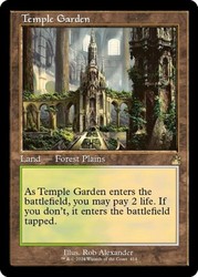Temple Garden (Retro Frame) - Ravnica Remastered #414 Rare