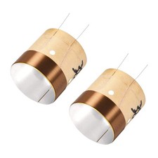 uxcell 2pcs 38.5mm 1.5" Woofer Voice Coil 2 Layers Round Copper Wire Bass...