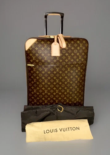 LOUIS VUITTON（LV） Autentica borsa Louis Vuitton Pegase 26" classica bagaglio con dust bag + borsa indumenti