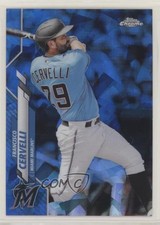 2020 Topps Chrome Update Sapphire Edition Francisco Cervelli #U-20 2k3