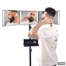 360 Mirror With Tripod 3-way Mirro For Self Hair Cutting Includes Crystal-cle 360 Mirror With Tripod 3-way Mirro For Self Hair Cutting Includes Crystal-cle