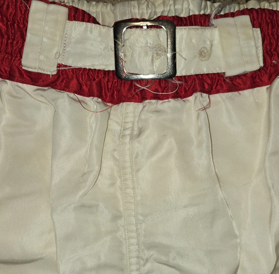 Pantalones Cortos de Gimnasio de Baloncesto Acolchados Wheelan & Wheelan Años 40 De Colección Satén Medianos Phila. Foto 2 de 4