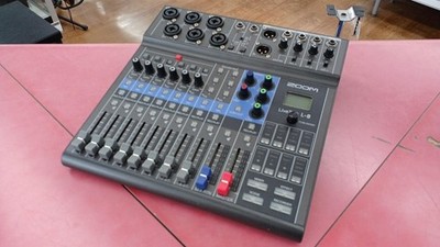 ZOOM LiveTrak L-8 8ch Live Podcast Digital Mixer & Recorder Good GP