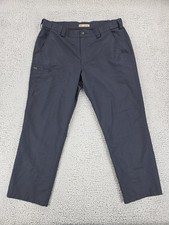 5.11 Tactical Pants Mens 38x30 Blue Chino Straight Fit Ripstop Workwear Casual