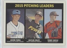 2016 Heritage Minor League Edition Jacob Faria Austin Coley Terry Doyle #198 2f4