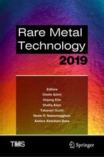 Rare Metal Technology 2019 (The Minerals, Met...