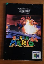 Super mario 64 manual only for sale