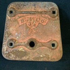 B.M. Co. Number 3 1/4 Wagon Reach Plate,  189...