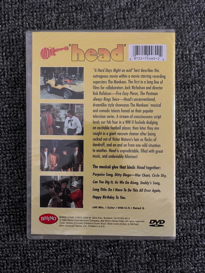 The Monkees Head DVD brand new region free - Image 2 of 2