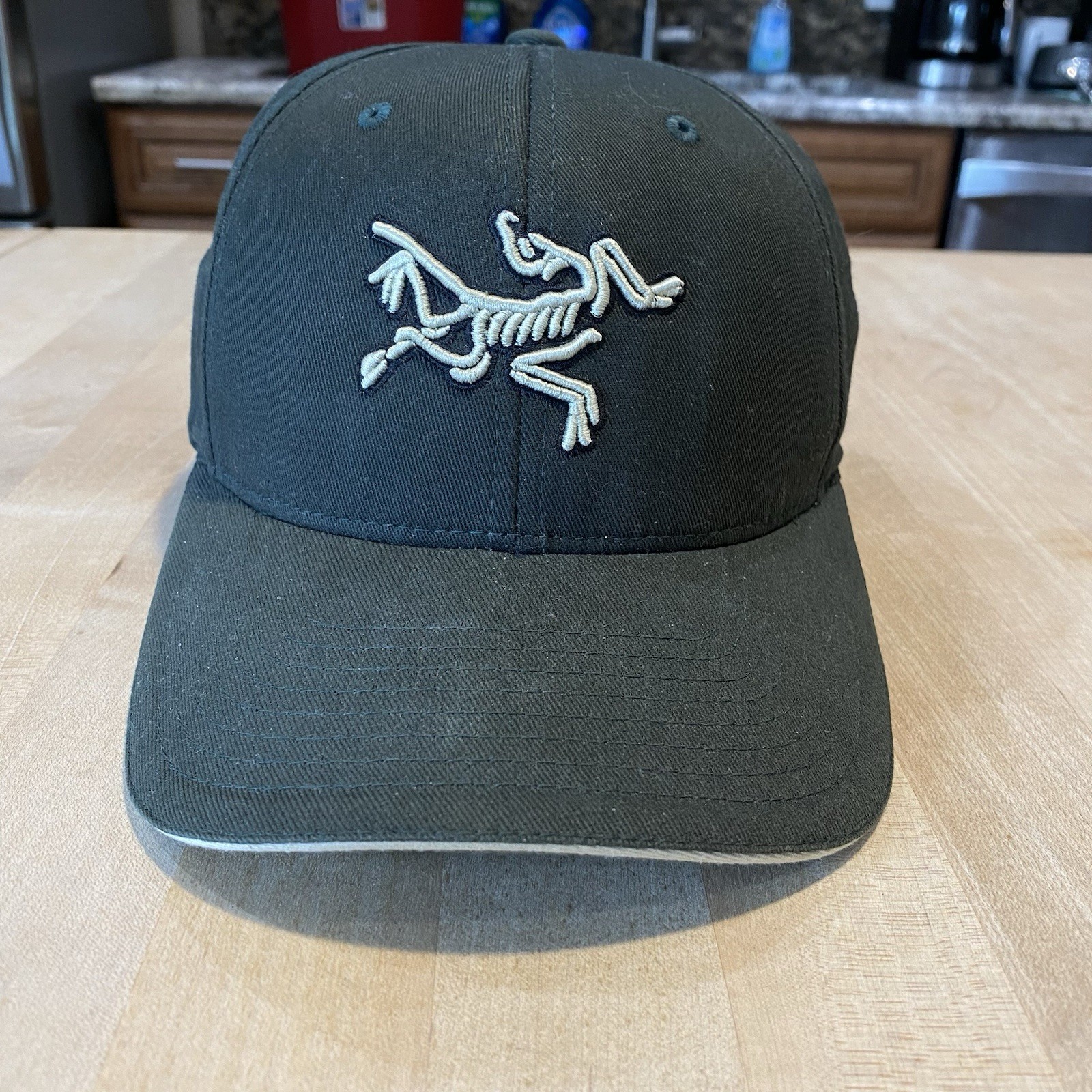 ARC'TERYX Berretto uccellino vintage Arcteryx 1° edizione ricamato come nuovo grande XL conifera