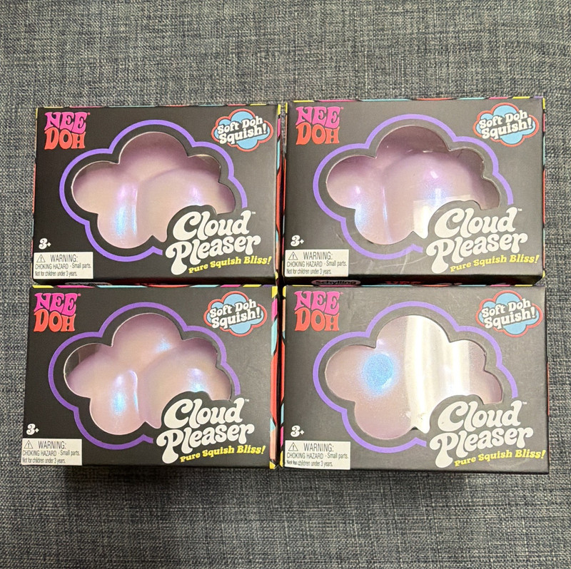 RARE 🔥 NeeDoh | Cloud Pleaser (lot of 4)