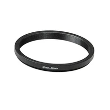 Fotodiox Metal Step Down Ring, Anodized Black Metal 67-62 mm