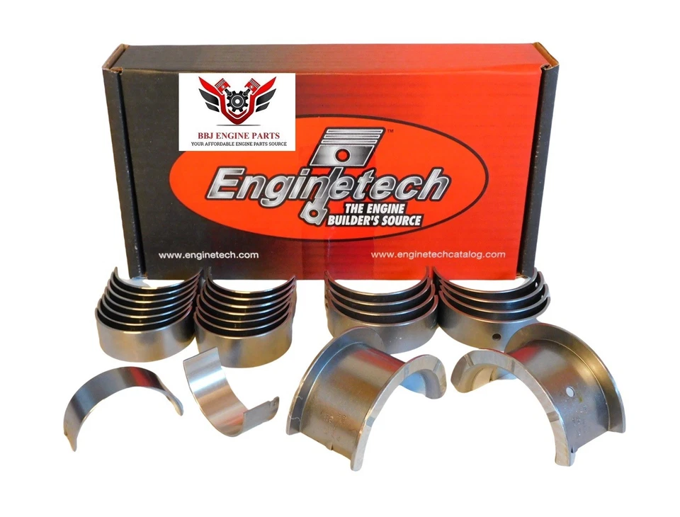 Pontiac GM 326 350 389 400 V8 Enginetech стержень и основные подшипники 1963 - 1979 - Изображение 2 из 4