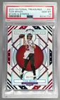 Tom Brady 2020 National Treasures #91 Stars Stripes 5/11 PSA 10