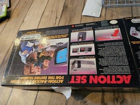 Nintendo Entertainment System Action Set w/ Orange Zapper, 1987, CIB Tested